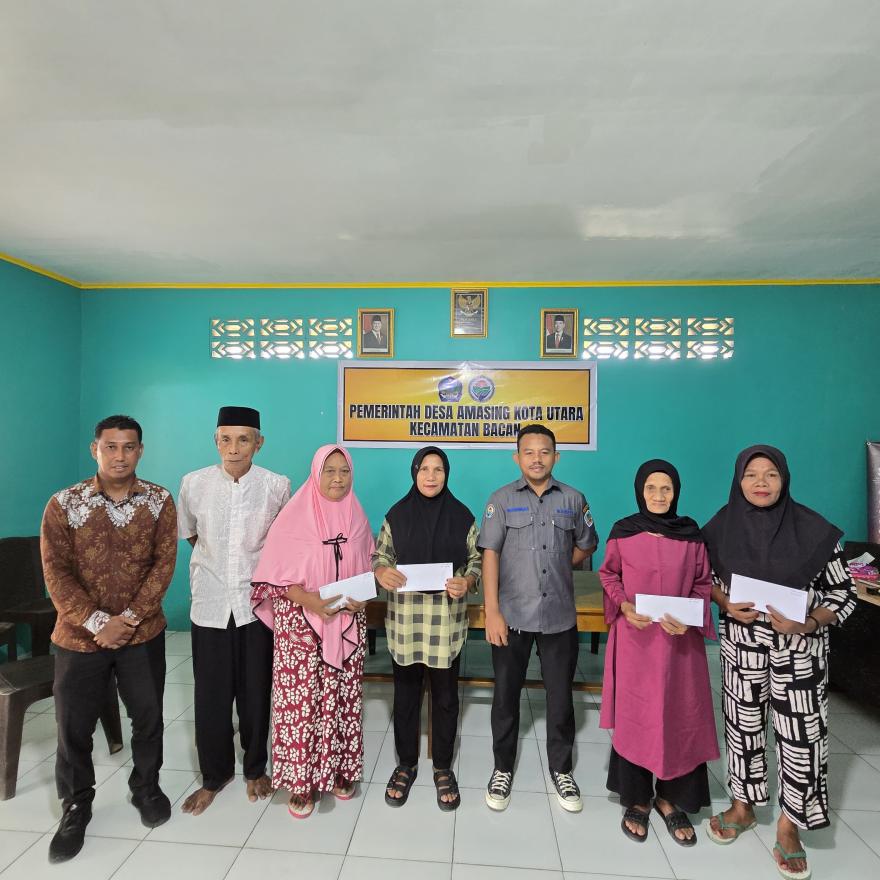 Pemerintah Desa Amasing Kota Utara Salurkan Dana Desa Tahap I Tahun 2026